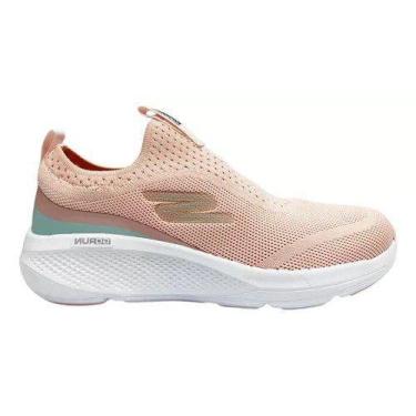 Imagem de Tenis Feminino Skechers Go Run Elevate Hot Streak, Salmão, 35