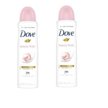 Imagem de Kit 2 Desodorante Aerosol Dove Beauty Finish 72h 150ml -Dove
