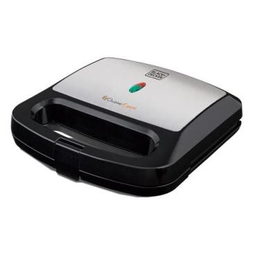 Imagem de Sanduicheira Black Decker Cuisine Expert Preto Sm800, 220V