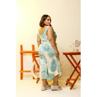 Imagem de Macaquinho feminino na malha estampado - Gil modas , Estampado