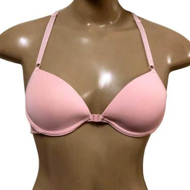 Imagem de Sutiã Nadador Push Up Com Bojo e Aro Lut - Lut Lingerie, G, Rosa