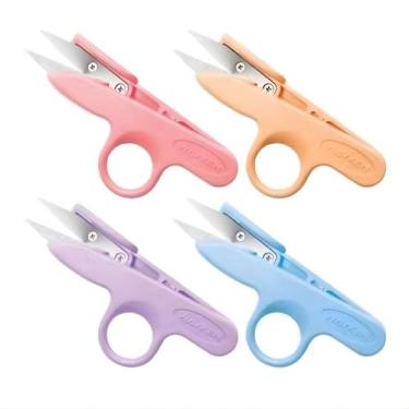Imagem de Tesoura Tecelão Arremate 12cm Costura Candy Colors 1 Unidade - Lanmax,