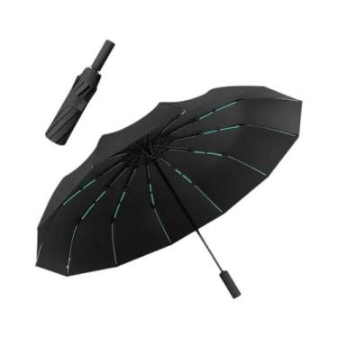 Imagem de Guarda-chuva Automático Grande À Prova De Vento Com Proteção UV Para T