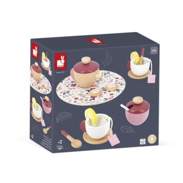 Imagem de Brinquedo Conjunto Hora Do Chá 16 Peças Janod - J06631