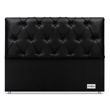Imagem de Cabeceira Murat Facto Nero Queen (9x160x125) - Ortobom