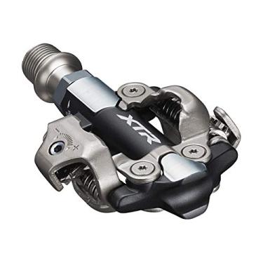 Imagem de SHIMANO PD-M9100; XTR; pedal de bicicleta plana SPD; conjunto de chuteiras incluído