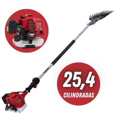Imagem de Derriçadeira Premium Para Café Kawashima com Motor M-2600 á Gasolina 2 Tempos 25cc Haste Longa 150cm e Mãozinha Simples de Alta Qualidade Nakashi