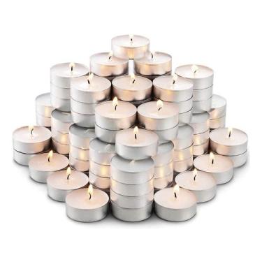 Imagem de Kit 50 Velas Rechaud Decoração Casamento Festas Lâmparina