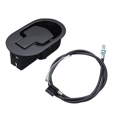 Imagem de Gazechimp Puxador para Sofá e Cadeira Reclinável com Cabo de Substituição, Alça de Uso, Moderno, Preto, Liga de Alumínio, Acessório para Móveis Reclináveis, Cadeira, Relaxar