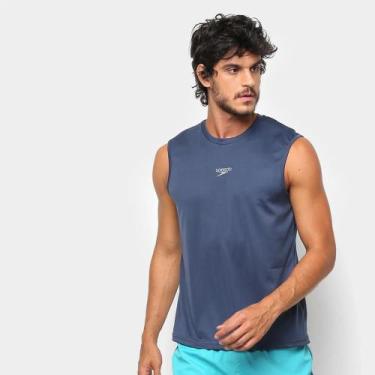 Imagem de Camiseta Regata Speedo Masculina Dry Fit Interlock Esportiva