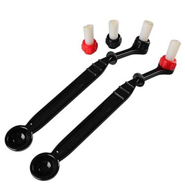 Imagem de Kit de escova de limpeza para máquina de café – 2 peças de escova de limpeza para máquina de café com colher e 2 pincéis destacáveis