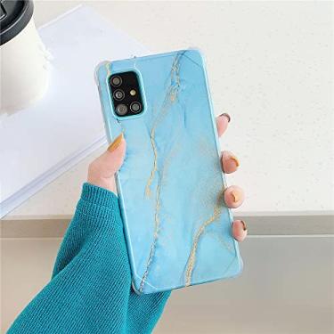 Imagem de Capa de mármore de luxo para Samsung Galaxy S20 FE Note 20 Ultra A51 A71 S10 Note 10 Plus A50 A10 A20 S21 S22 Capa à prova de choque de silicone, 8, para S22