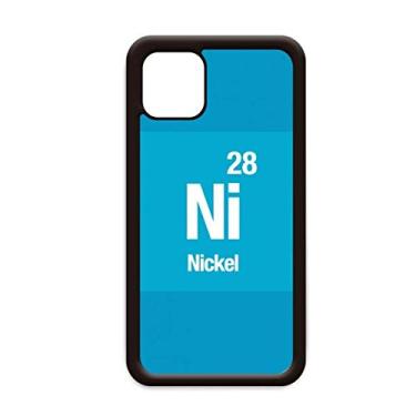 Imagem de Ni Nickel Elemento Químico Ciência para iPhone 12 Pro Max Capa para Apple Mini Mobile Case Shell