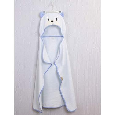 Imagem de Giz de Cor Confecções Toalha De Banho C/Capuz Urso Azul Azul