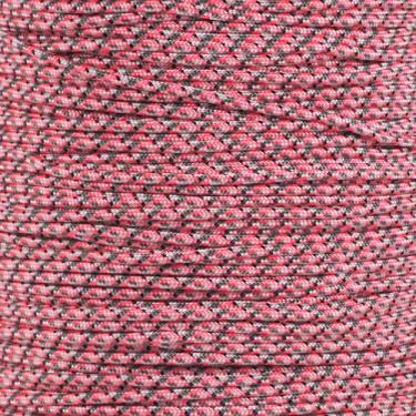 Imagem de Craft County Paracorde de resistência à tração de 125 kg, 30 m, camuflagem rosa neon - núcleo de nylon de 5 fios