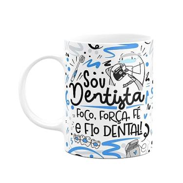 Imagem de Caneca Flork Profiss?es - Sou Dentista - Branca