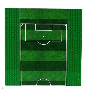 Imagem de Brinquedos de basquete clássico futebol beisebol basquete placa de base de blocos de construção criador diy tijolos placa acessórios