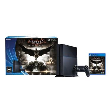 Imagem de Sony Playstation 4 500gb Batman: Arkham Knight Bundle Cor  Preto Onyx PlayStation 4