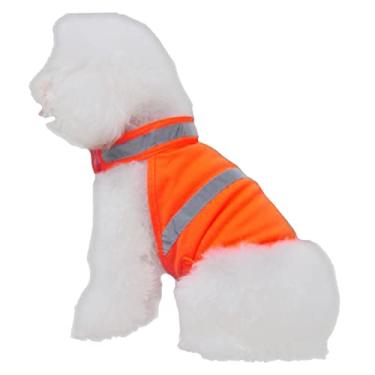 Imagem de GANAZONO colete de segurança ajustável colete reflexivo para cães jaqueta reflexiva para cachorro tops colete suéter regata roupas de cachorro colete de segurança reflexivo o cachorro alça