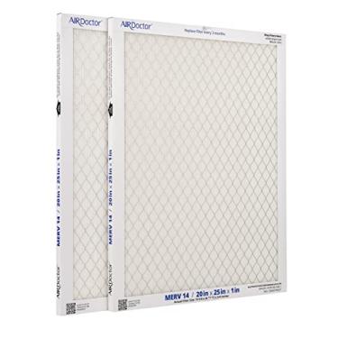 Imagem de AirDoctor Filtro plissado MERV 14 HVAC disponível em 6 tamanhos. Captura 96% dos poluentes de 1 a 3 mícrons de tamanho. Captura impurezas do ar para proteger seu sistema HVAC e purificar o ar em sua