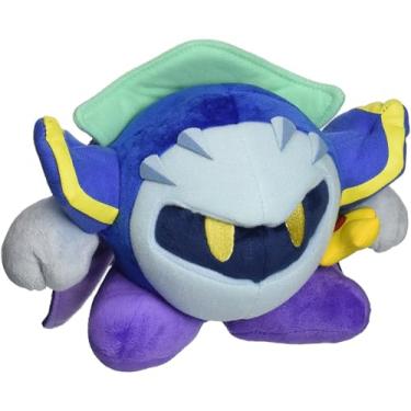 Imagem de Little Buddy Kirby Adventure All Star Collection 5.5 Meta Knight Stuffed Plush by