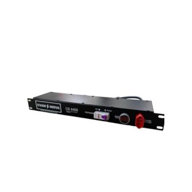 Imagem de Régua Rack Som 8+1 Tomadas Disjuntor Com Voltimetro 4400w