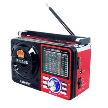 Imagem de Radio Caixa De Som Retro Vintage Antigo Fm Am Usb Bateria BIvolt