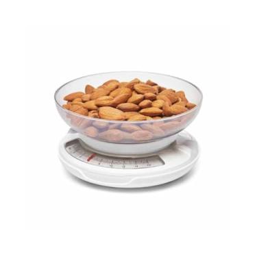 Imagem de Balança Analógica Plástico OXO Branco 500G