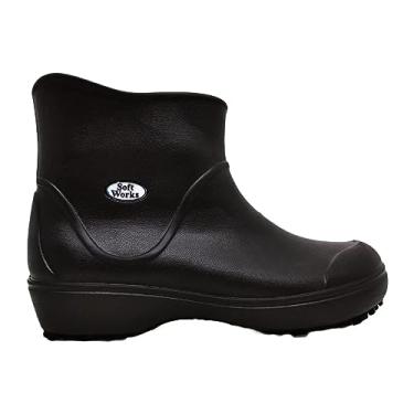 Imagem de Bota Profissional SoftWorks Antiderrapante Light Boot Trabalho C.A. 37.390 Cano Curto EVA BB85 Preto