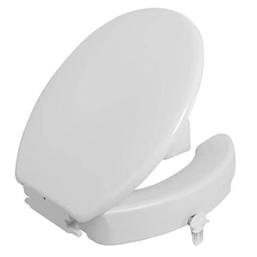 Imagem de Assento Elevado Com Trava 7 Cm Com Tampa Branco Astra Astra Branco
