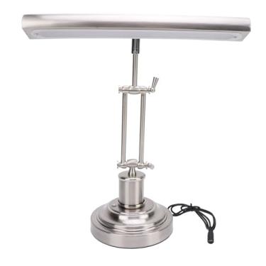 Imagem de Lâmpada de Piano de 12 W, 3000K-6000K Controle de Toque Lâmpada de Piano Inclinada Ajustável Luz de Mesa de Banqueiro para Pianos Digitais Grandes Luz de Suporte de (plugue da ue)