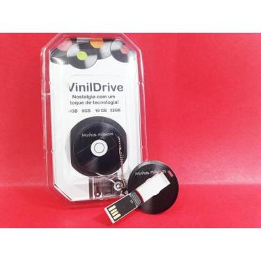 Imagem de Pendrive Formato Disco De Vinil De 16 Gb - Generico