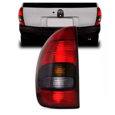 Imagem de Lanterna Traseira Corsa 4pts 1994 95 96 97 98 1999 Fumê - COFRAN, Esqu