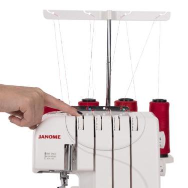 Imagem de Máquina de Costura Overlock e Ultralock Doméstica Janome 7933D Excelen