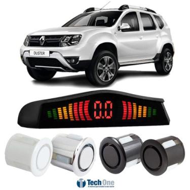Imagem de Sensor De Estacionamento Ré Display Led Renault Duster - Tech One, Pre