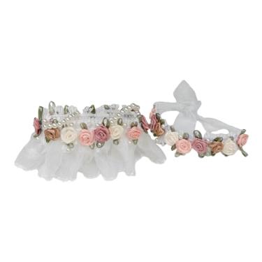 Imagem de TTETTZ Vestido de Boneca de Fada, Roupas de Boneca, Alças de Pérolas, Roupa para Boneca de Pato de Pelúcia de 15 Cm, Boneca de