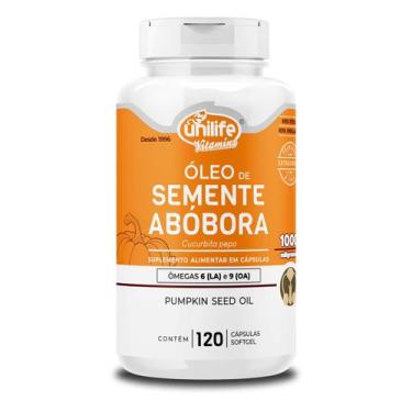 Imagem de Óleo de Semente de Abóbora Unilife 120 Cápsulas