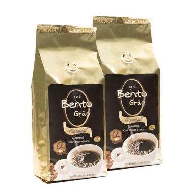 Imagem de Café Bento Grão Especial - Café torrado e moído - cx 1 kg (cx com 2 pa