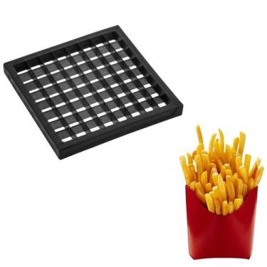 Imagem de Navalha Cortador de Batatas Rústica Médio 16x16 - Malta