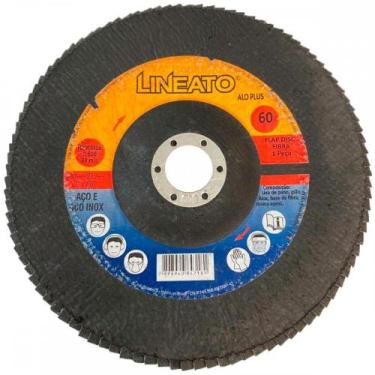 Imagem de Disco Flap Lineato Itambe 7'' - Grao 60