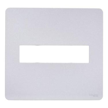 Imagem de Placa Orion 4x4 02 Modulos Gamma Silver - SCHNEIDER, Prata