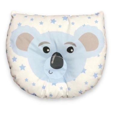 Imagem de Travesseiro de Bebê Anatômico Coala Azul - Miguel Baby