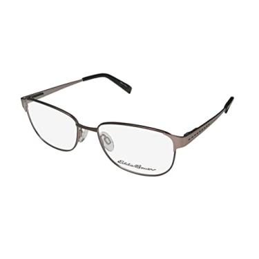 Imagem de Eddie Bauer 32206 Moldura para óculos/óculos com dobradiças de mola de aro completo para mulheres/senhoras (52-16-135, marrom), Marrom, 52-16-135