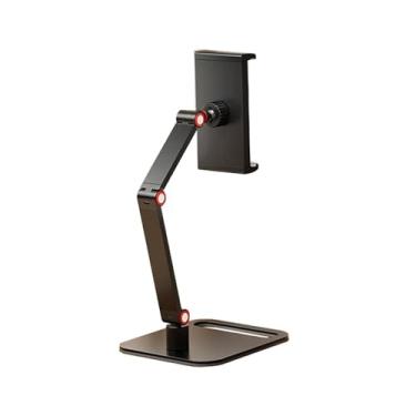 Imagem de BaotyJie Suporte para tablet com base giratória 360, base universal giratória, flexível, portátil, estável e antiderrapante, ajustável em três eixos, Modelo Regular