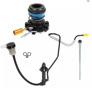 Imagem de Prefer Warehouse Kit de linha de cilindro mestre e escravo de embreagem pré-cheia compatível com Ford Ranger Explorer Mazda B2300 B2500 B3000 B4000 2001-2011 CC649042, 13865010, 13665619