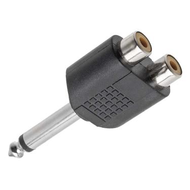 Imagem de Adaptador Femea RCA Dupla para PLUG P10 Mono