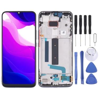 Imagem de tela Tela LCD AMOLED original para Xiaomi Mi 10 Lite 5G com Montagem Full Digitizer substituição da tela