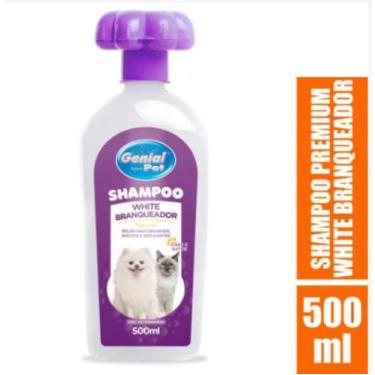 Imagem de Shampoo Premium White Branqueador Genial Pet