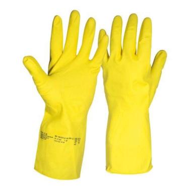 Imagem de Kit 3x Luvas Antiderrapante Borracha Resistente Multiuso Epi - PROTEPL