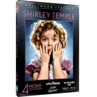Imagem de Hollywood Legends: Shirley Temple - 4 Movie Collection - The Little Princess - The Red-Haired Alibi - Law of Vengeance - Shirley's Short Collection